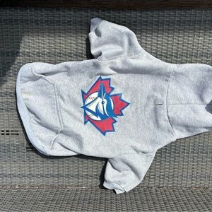 Toronto blue jays dog sweater